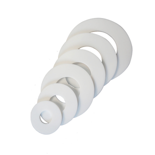 四氟垫片耐高温聚四氟乙烯垫片铁氟龙垫法兰垫PTFE密封圈加工定制