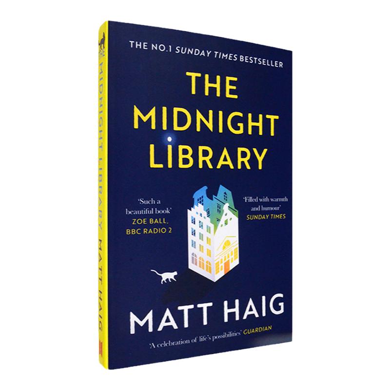 【现货】The Midnight Library午夜的图书馆 Matt Haig马特·海格畅销小说正版进口英文原版书