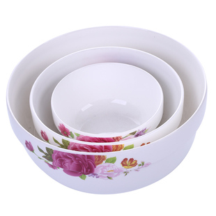 自由搭配中式简约陶瓷家用碗盘套装碗盘勺筷汤碗鱼盘面碗品锅组合