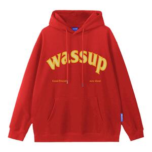 WASSUPHEODS中国红潮牌卫衣