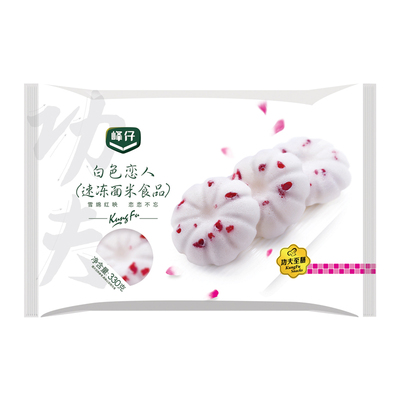 峰仔白色恋人蔓越莓糯米糕早餐