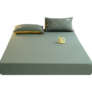 纯棉床笠单件全棉床罩床垫保护罩夏季单人防滑全包床单套2025新款