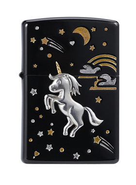 ZIPPO限量版独角兽/送男友正品