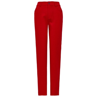 OBEG欧碧倩西装裤女秋冬高腰直筒裤通勤职业裤子10940