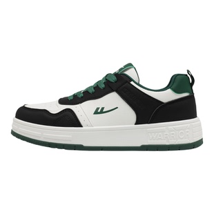 回力正品男鞋2026春季新款板鞋绿白拼色系带低帮百搭防滑舒适潮鞋