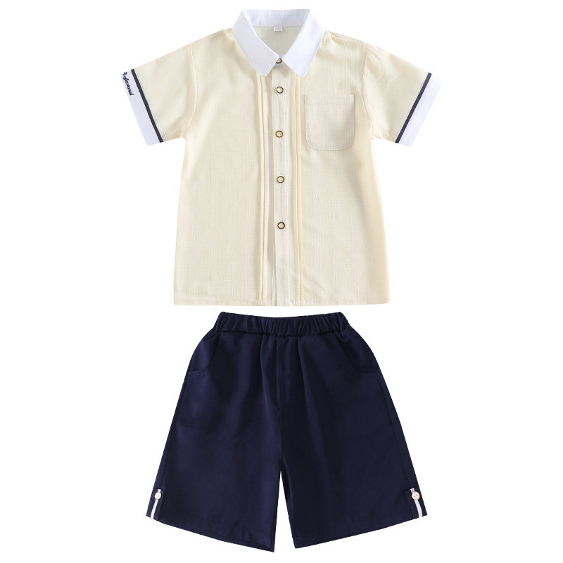 英伦风幼儿园小学生毕业照班服
