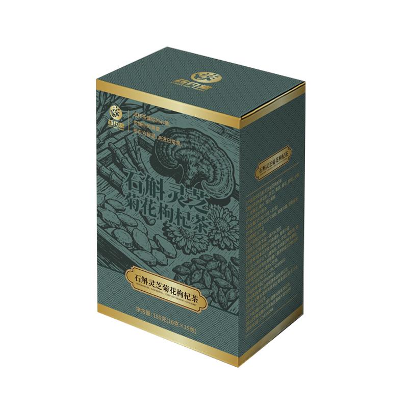 药约堂石斛灵芝菊花枸杞茶