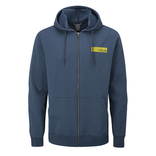 RAB睿坡Voyage户外男士保暖舒适拉链帽衫抓绒衣584g QCB-60