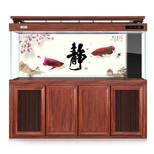 德克龙殿系列龙鱼缸困水版自动补水分段水位反冲洗办公室智能鱼缸