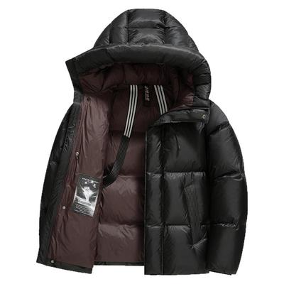 雪中飞泡芙羽绒服冬季男士连帽