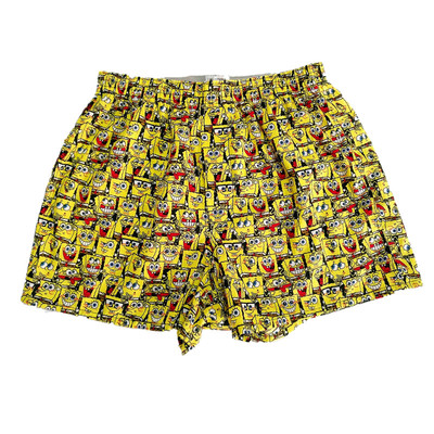 海绵宝宝纯棉梭织家居烟通阿罗裤