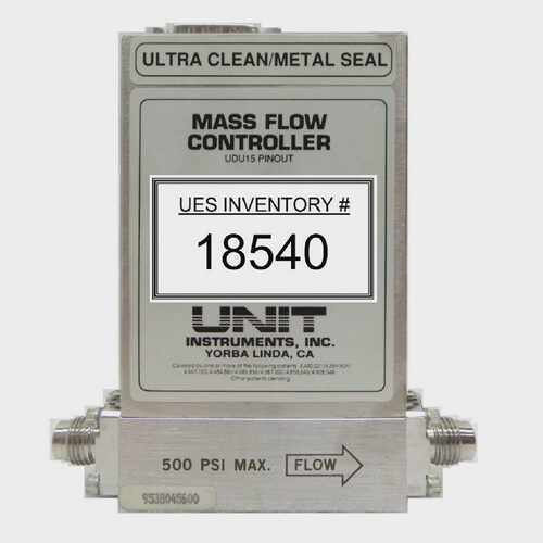 UNIT Instruments UFC-8160 Mass Flow Controller MFC 1 SLM O2
