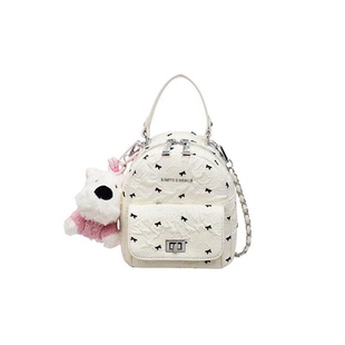 艾米兔女包2026新款潮流蝴蝶结设计手提包休闲时尚洋气双肩包