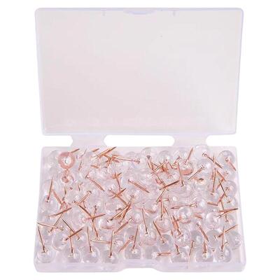 买一桶送一桶】透明工字钉图钉