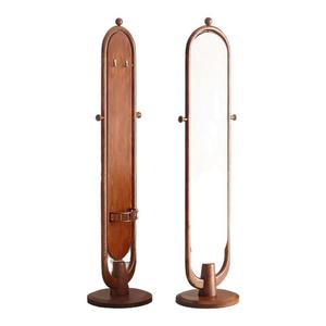 全实木旋转穿衣镜落地全身试衣镜