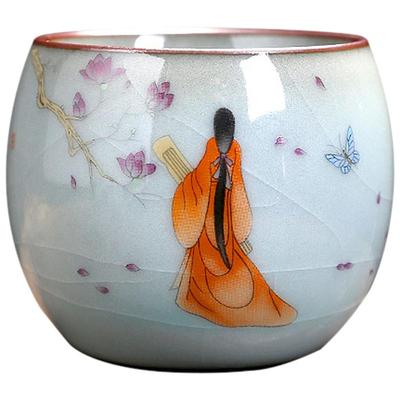 主人杯单杯女茶杯高档个人专用