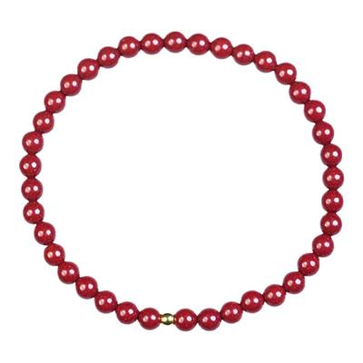 小珠子紫金砂本命年饰品手串