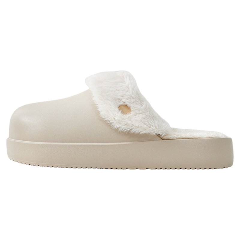 优调防水棉拖鞋女冬季厚底加绒保暖情侣室内居家外穿防滑男士棉鞋