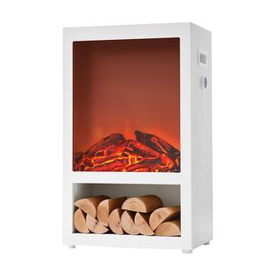 olayks立时煦日取暖器家用新型暖风机电暖气仿真火焰实木电壁炉