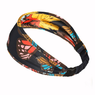 可拆洗头戴式蓝牙5.4音乐头带开放式耳机听歌运动头巾网球瑜珈