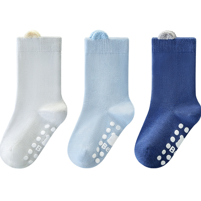 儿童地板袜宝宝四季通用纯棉中筒