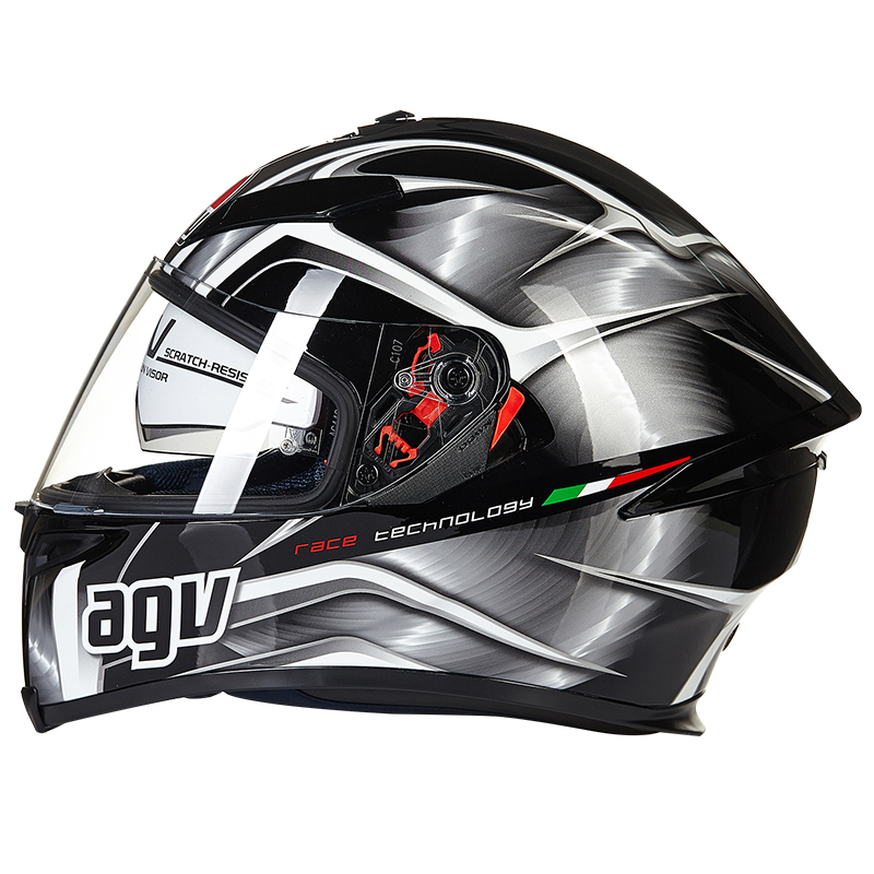 AGV K5 S头盔男女防雾摩托车赛车机车全盔国产四季夏季双镜片安全