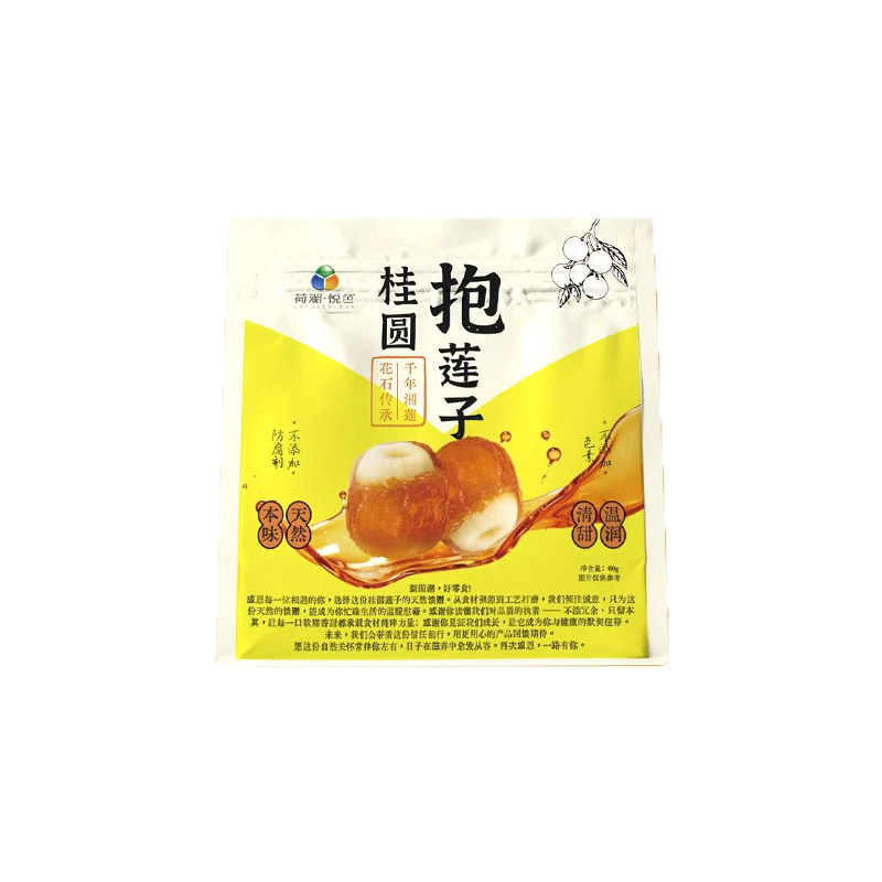 荷湘悦色桂圆抱莲子果干60g