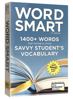 正版 英语词汇巧记 英文原版 Word Smart 6th Edition 普林斯顿SAT/GRE/托福考试词汇 聪明学单词 英文版进口工具书