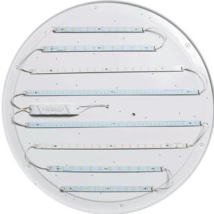灯带led灯条圆形替换灯芯三色变光改造灯芯珠磁吸免螺丝家用220V