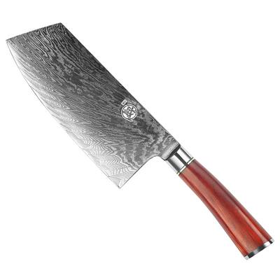 三本盛大马士革菜刀家用进口厨房