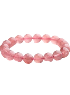 天然太阳石日光石水晶聚金沙手链