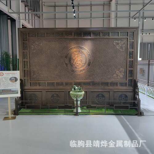 铝艺大门户外别墅庭院门花园铁艺大门围墙防护门高端自建房推拉门
