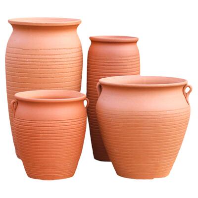 清仓特价红陶花盆陶罐