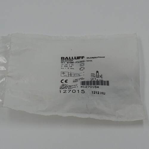 议价全新原装巴鲁夫BES008M接近开关感测器BES M18MI-PSC80B-S04K