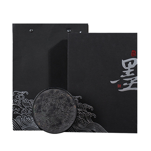 善琏湖笔《百雀园》墨条徽墨墨条模块文房四宝80年代老墨版高档收藏墨送礼墨锭墨笔墨纸砚