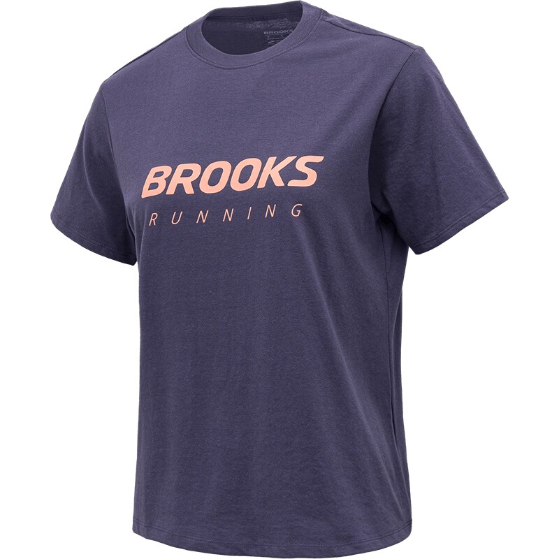 BROOKS布鲁克斯女款印花短袖上衣