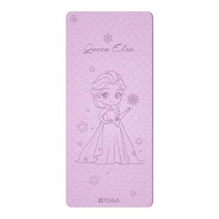 艾莎公主瑜伽垫儿童舞蹈专用防滑中国舞卡通冰雪奇缘爱莎练功垫子