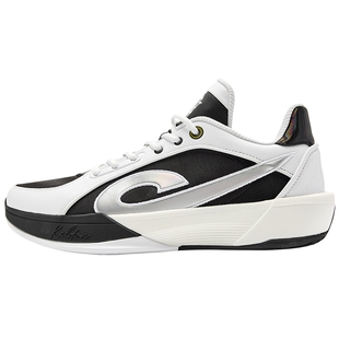 乔丹篮球鞋男2026春季新款外场实战鞋防滑耐磨运动鞋黑色稳定球鞋