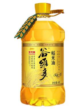 4L整箱金龙鱼谷维多双一万稻米油