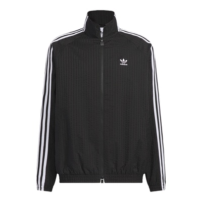 Adidas/阿迪达斯正品三叶草男士运动双拉链立领夹克外套KC2605