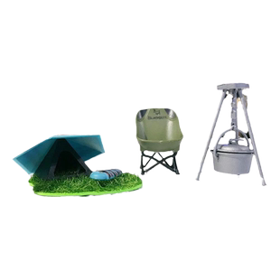 黑鹿火枫户外炉头桌椅帐篷玩具摆件摇曳露营创意手办扭蛋公仔同款