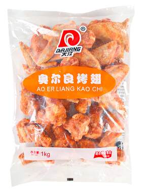 大江奥尔良烤对翅整箱批发商用