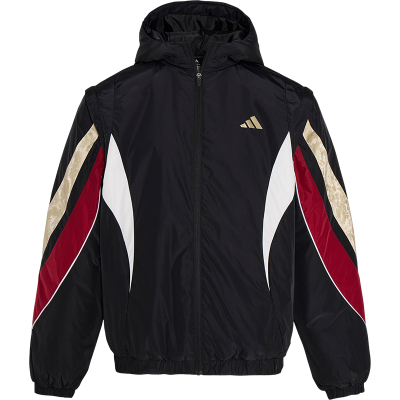 Adidas/阿迪达斯正品BB LNY JKT男士运动可拆卸篮球棉服KS3171