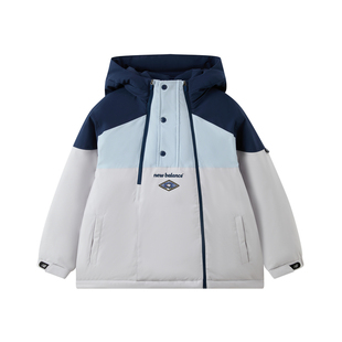 【防泼水】New Balance nb童装男女儿童套头连帽羽绒服ND7PF41103