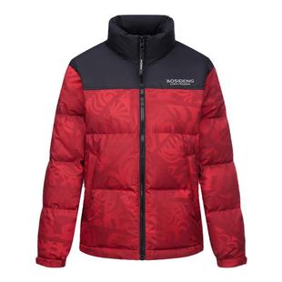 波司登2026新年红色羽绒服女短款立领保暖青年时尚运动情侣外套