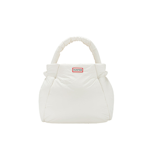 HUNTER秋冬防泼水中性款大号托特包面包服款泡芙包情侣款手提包