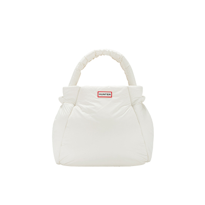 HUNTER秋冬防泼水中性款大号托特包面包服款泡芙包情侣款手提包