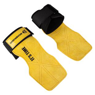 BOXERGING健身助力带硬拉手套男护腕单杠引体向上手腕握力带护掌