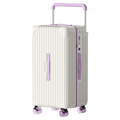 2025行李箱溜冰轮女双层防爆拉链