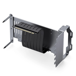 乔思伯 A50 机箱竖装显卡套装支架延长线PCI5.0铝合金材质材料